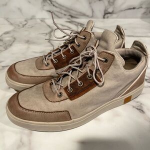 Timberland Beige and Brown Men's Sneakers